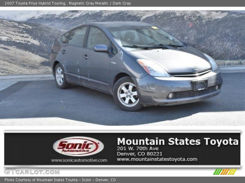 Magnetic Gray Metallic / Dark Gray 2007 Toyota Prius Hybrid Touring