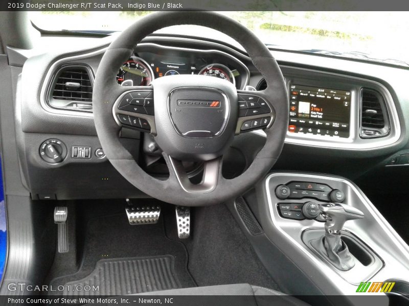 Indigo Blue / Black 2019 Dodge Challenger R/T Scat Pack