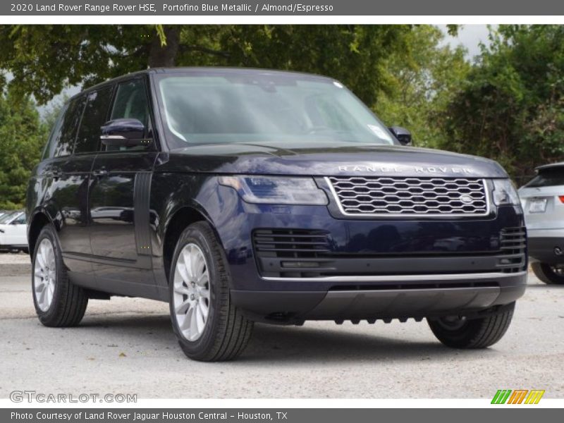 Portofino Blue Metallic / Almond/Espresso 2020 Land Rover Range Rover HSE