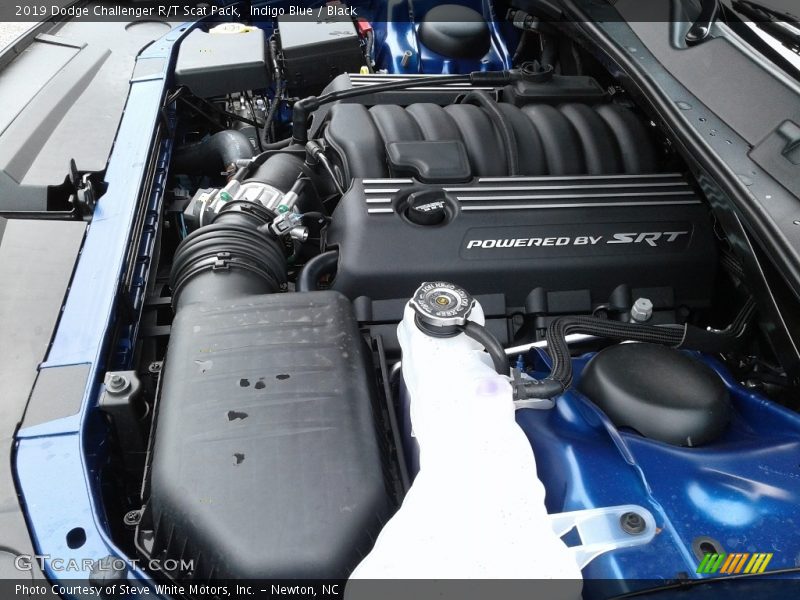 Indigo Blue / Black 2019 Dodge Challenger R/T Scat Pack