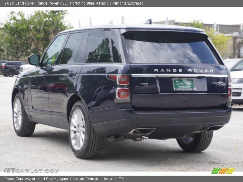 Portofino Blue Metallic / Almond/Espresso 2020 Land Rover Range Rover HSE