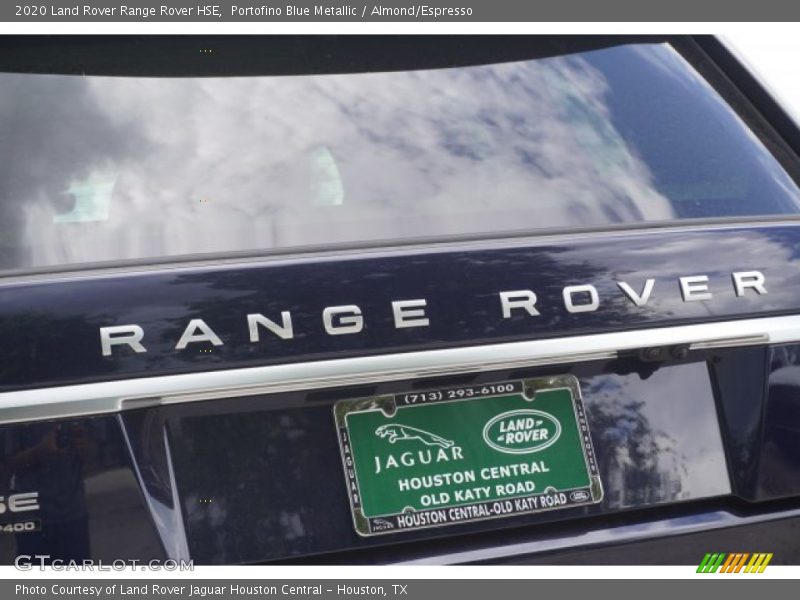 Portofino Blue Metallic / Almond/Espresso 2020 Land Rover Range Rover HSE