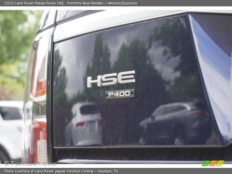 Portofino Blue Metallic / Almond/Espresso 2020 Land Rover Range Rover HSE