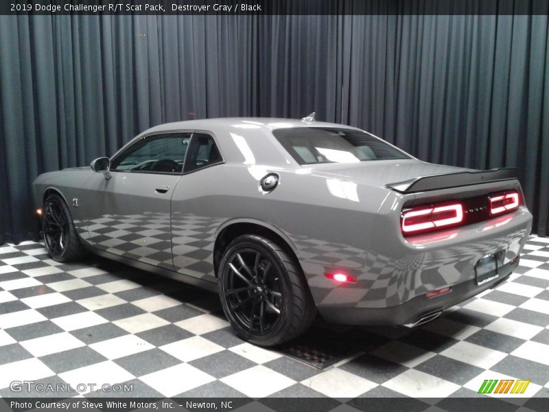 Destroyer Gray / Black 2019 Dodge Challenger R/T Scat Pack