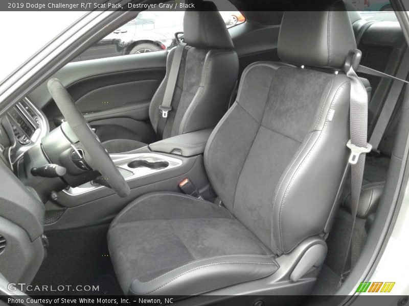Destroyer Gray / Black 2019 Dodge Challenger R/T Scat Pack