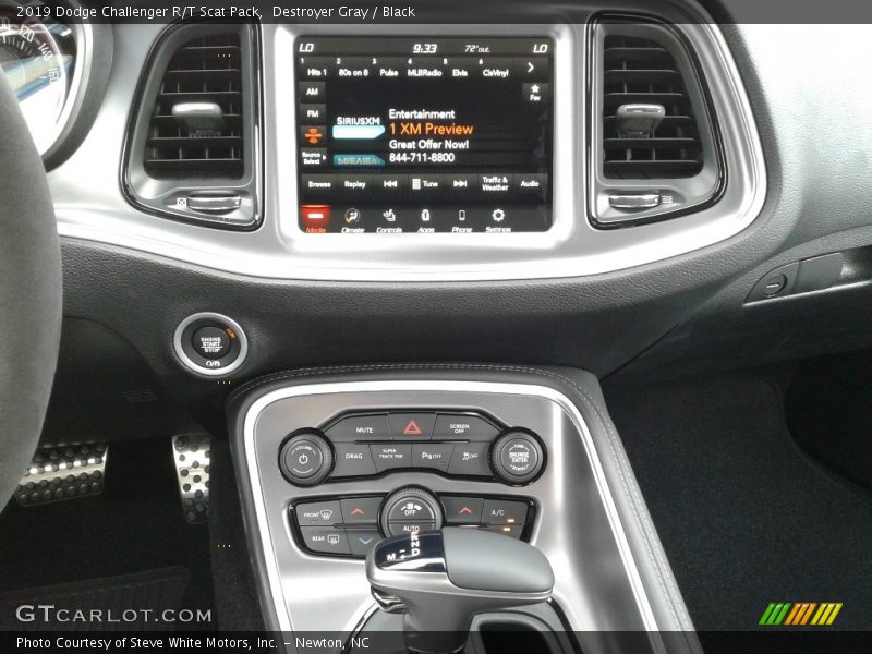 Destroyer Gray / Black 2019 Dodge Challenger R/T Scat Pack