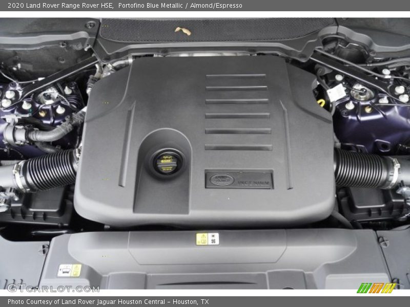  2020 Range Rover HSE Engine - 3.0 Liter Supercharged DOHC 24-Valve VVT Inline 6 Cylinder