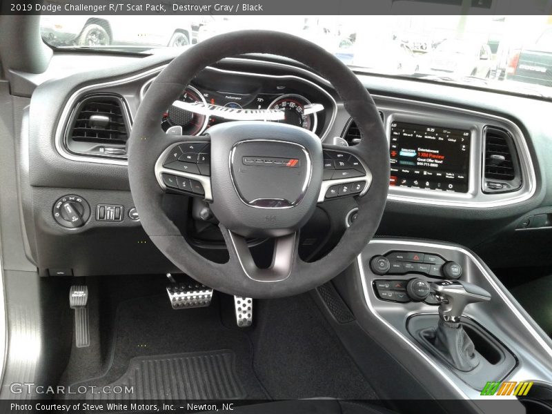 Destroyer Gray / Black 2019 Dodge Challenger R/T Scat Pack