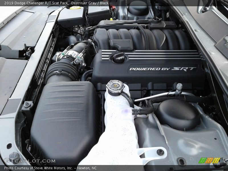 Destroyer Gray / Black 2019 Dodge Challenger R/T Scat Pack
