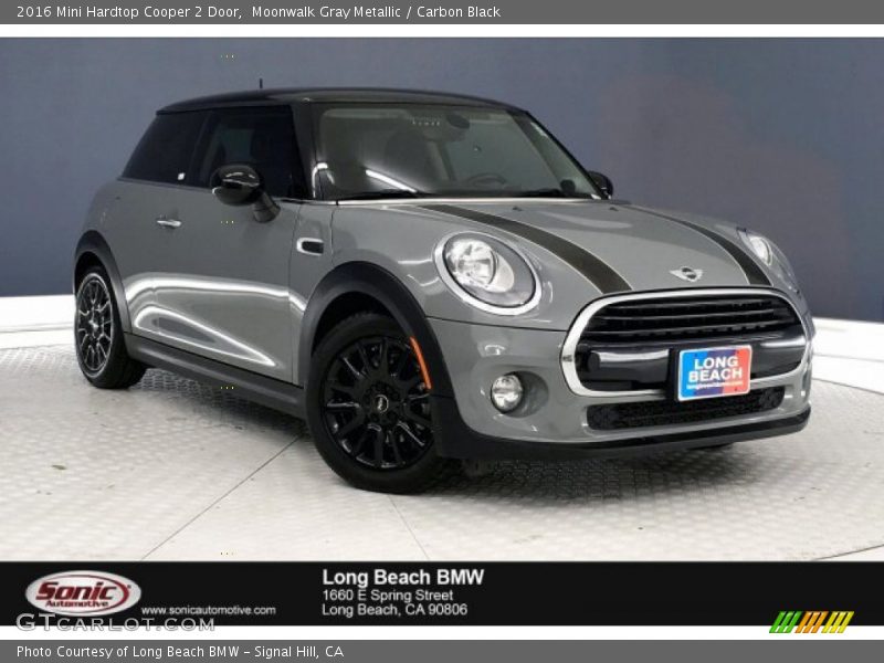 Moonwalk Gray Metallic / Carbon Black 2016 Mini Hardtop Cooper 2 Door