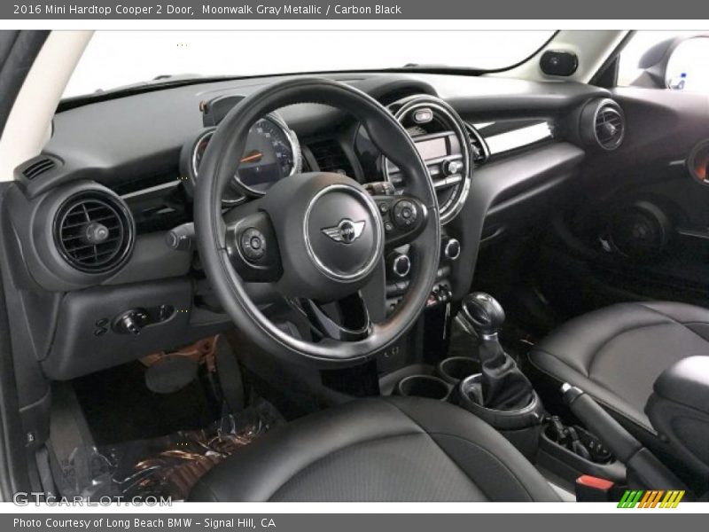 Moonwalk Gray Metallic / Carbon Black 2016 Mini Hardtop Cooper 2 Door