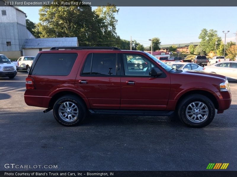 Ruby Red / Stone 2013 Ford Expedition XLT 4x4