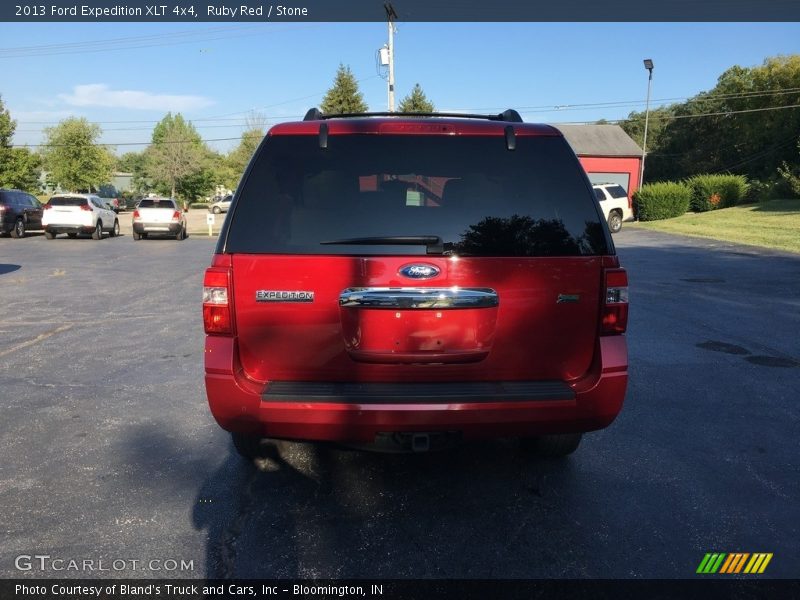 Ruby Red / Stone 2013 Ford Expedition XLT 4x4