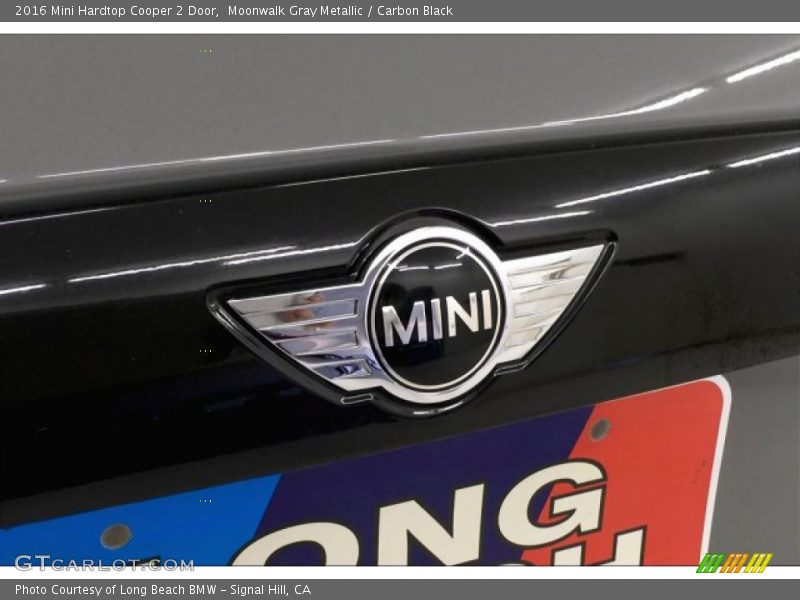 Moonwalk Gray Metallic / Carbon Black 2016 Mini Hardtop Cooper 2 Door