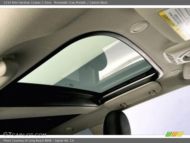 Moonwalk Gray Metallic / Carbon Black 2016 Mini Hardtop Cooper 2 Door