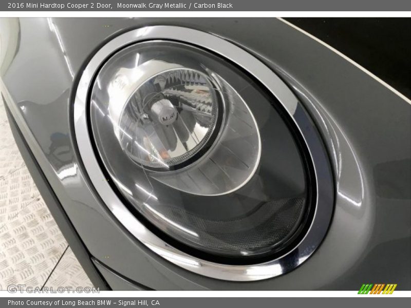 Moonwalk Gray Metallic / Carbon Black 2016 Mini Hardtop Cooper 2 Door