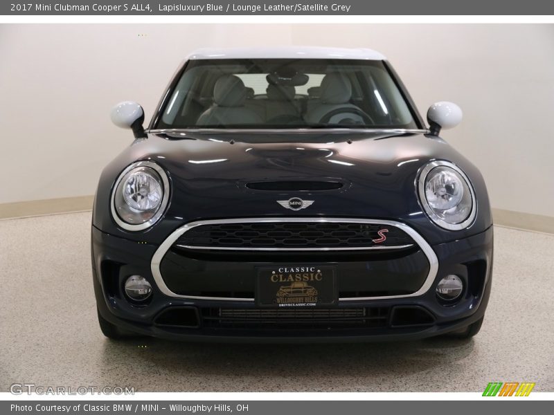 Lapisluxury Blue / Lounge Leather/Satellite Grey 2017 Mini Clubman Cooper S ALL4