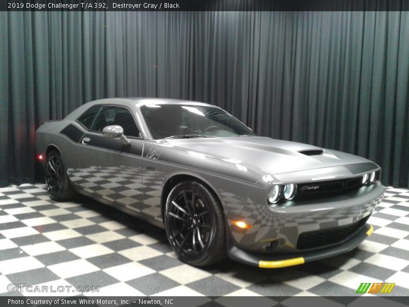 Destroyer Gray / Black 2019 Dodge Challenger T/A 392
