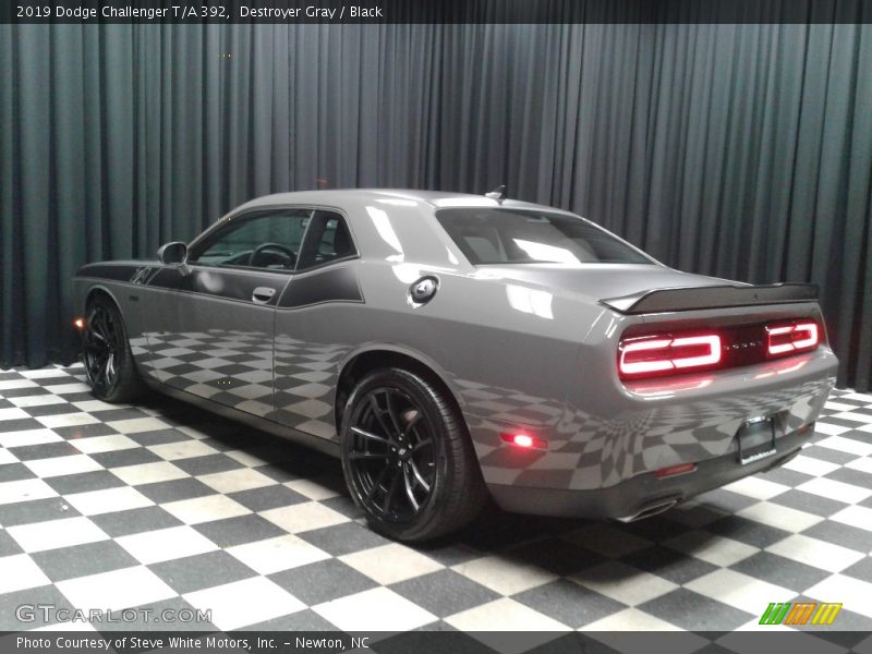 Destroyer Gray / Black 2019 Dodge Challenger T/A 392