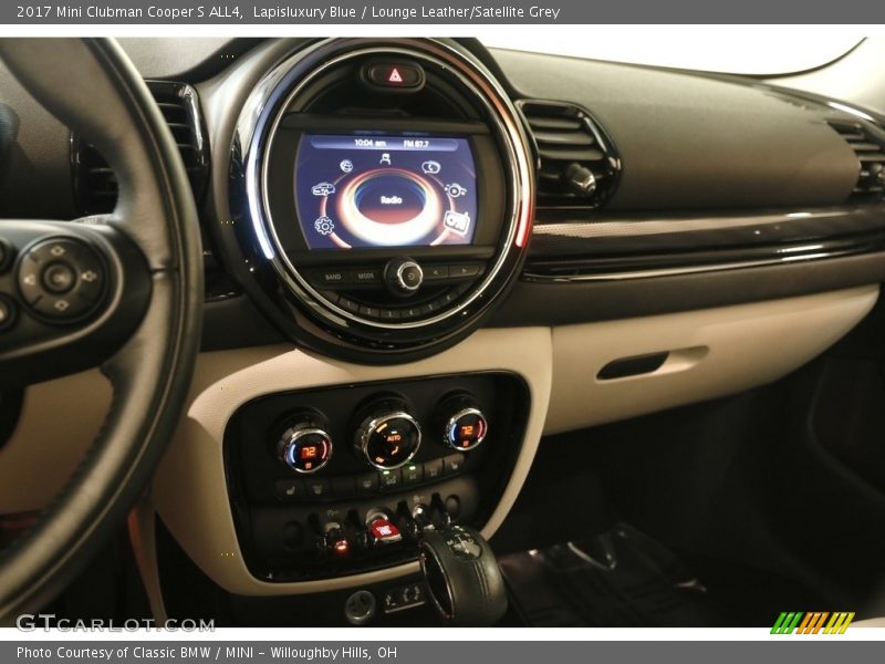 Lapisluxury Blue / Lounge Leather/Satellite Grey 2017 Mini Clubman Cooper S ALL4