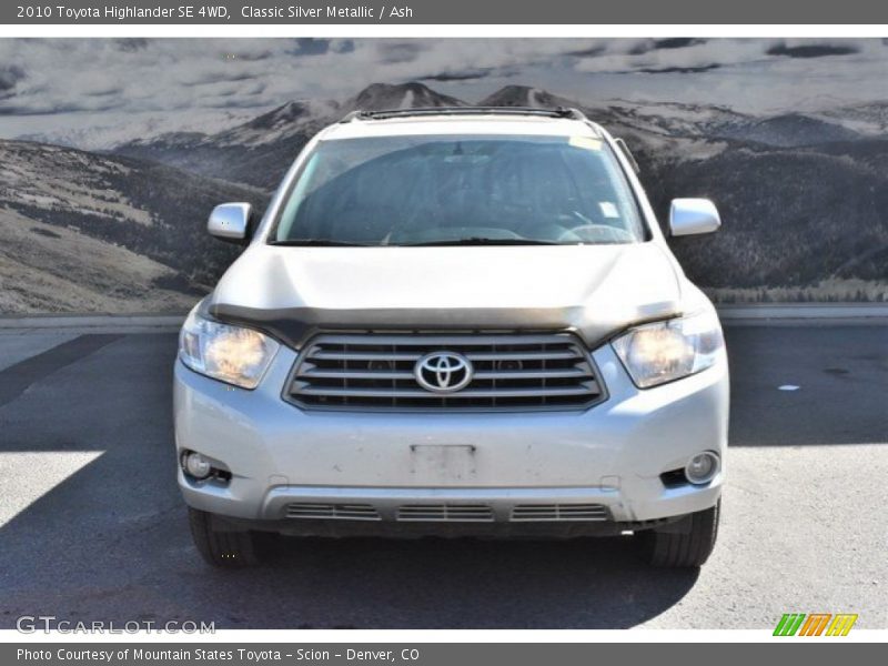 Classic Silver Metallic / Ash 2010 Toyota Highlander SE 4WD