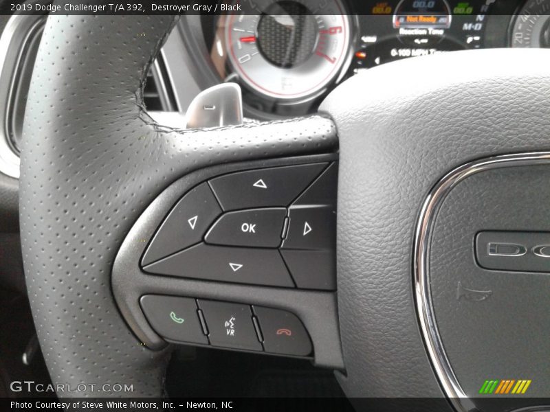 Destroyer Gray / Black 2019 Dodge Challenger T/A 392