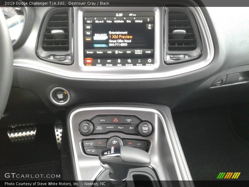 Destroyer Gray / Black 2019 Dodge Challenger T/A 392