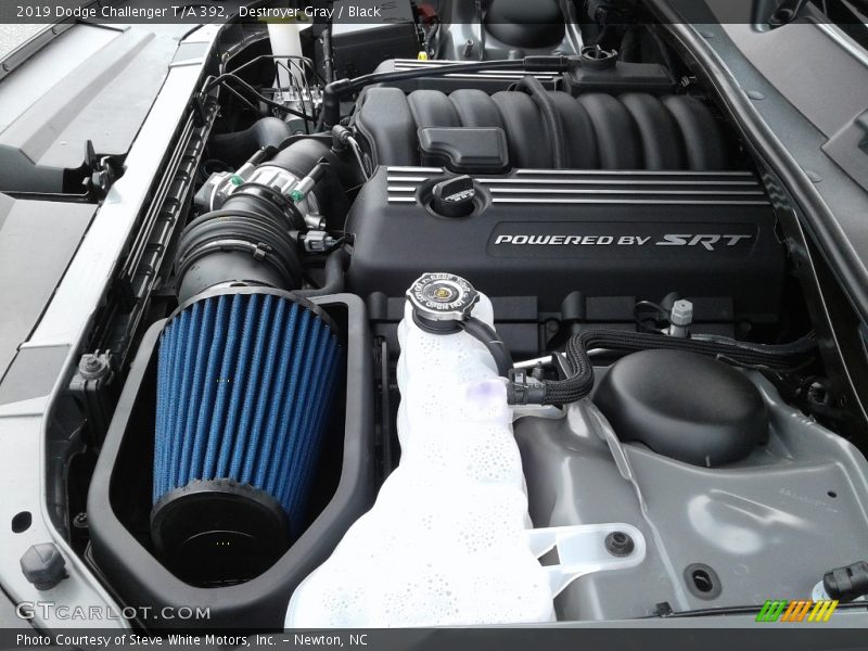 Destroyer Gray / Black 2019 Dodge Challenger T/A 392