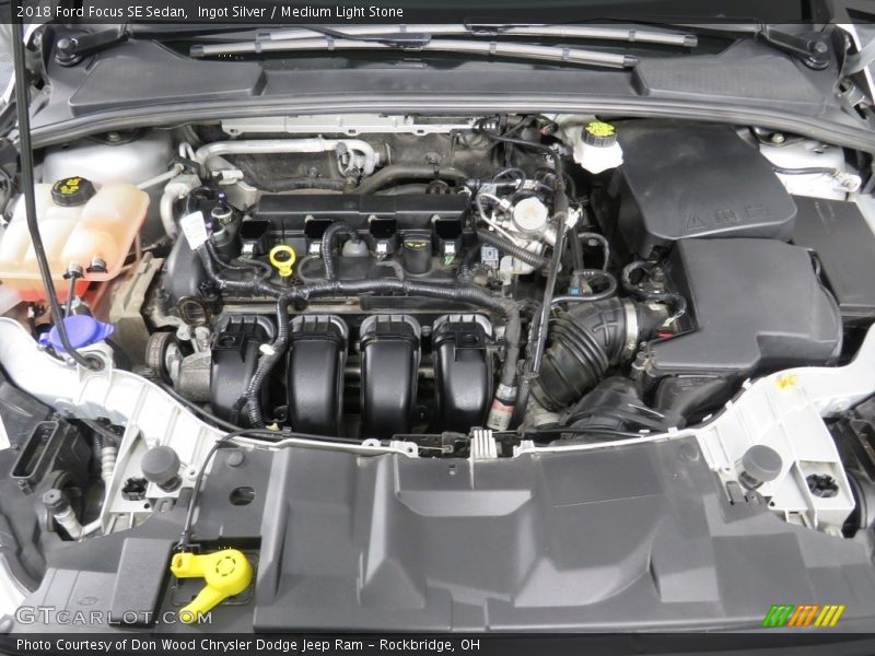 Ingot Silver / Medium Light Stone 2018 Ford Focus SE Sedan