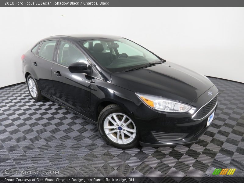 Shadow Black / Charcoal Black 2018 Ford Focus SE Sedan