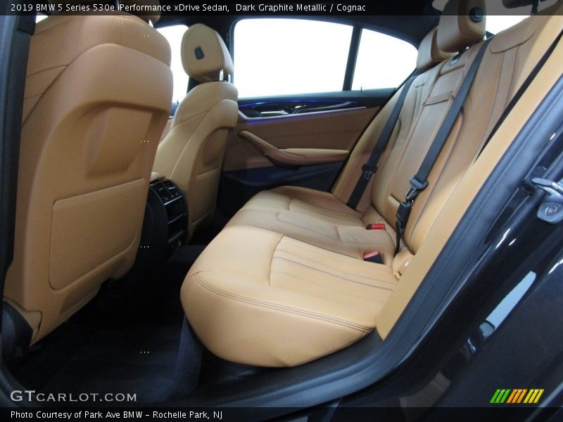 Dark Graphite Metallic / Cognac 2019 BMW 5 Series 530e iPerformance xDrive Sedan