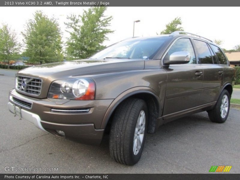 Twilight Bronze Metallic / Beige 2013 Volvo XC90 3.2 AWD