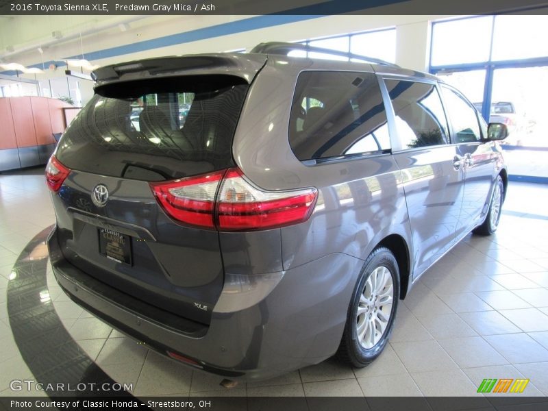 Predawn Gray Mica / Ash 2016 Toyota Sienna XLE