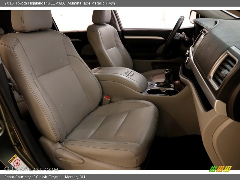 Alumina Jade Metallic / Ash 2015 Toyota Highlander XLE AWD
