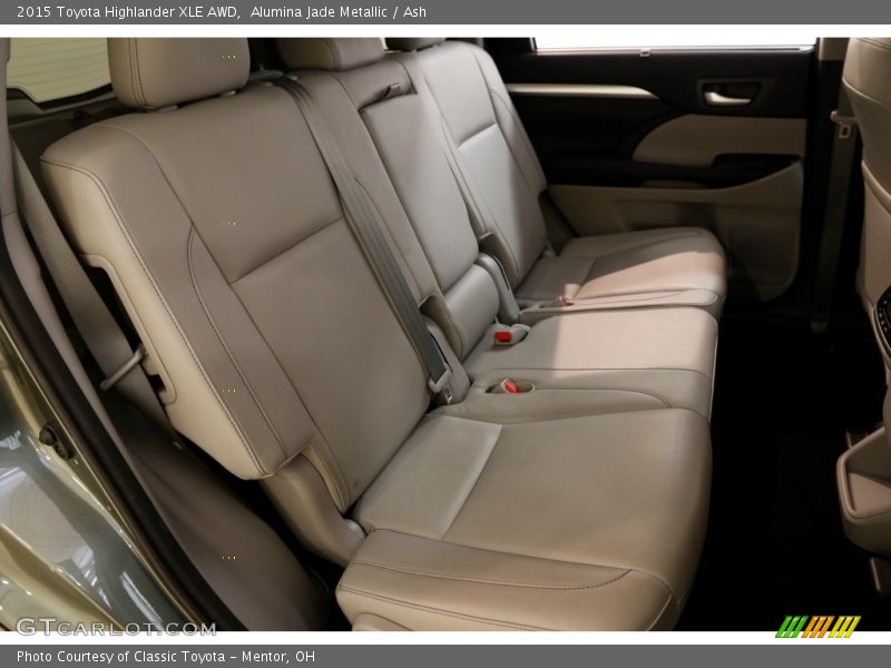 Alumina Jade Metallic / Ash 2015 Toyota Highlander XLE AWD