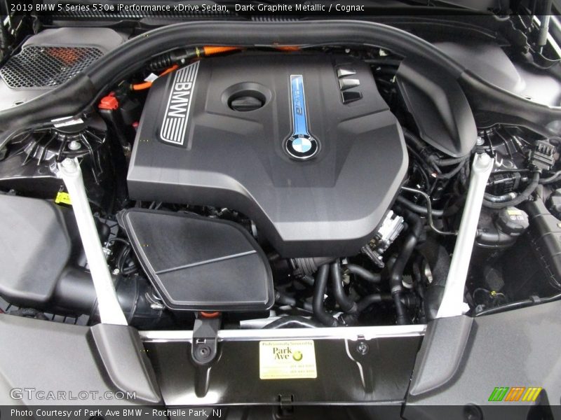 Dark Graphite Metallic / Cognac 2019 BMW 5 Series 530e iPerformance xDrive Sedan