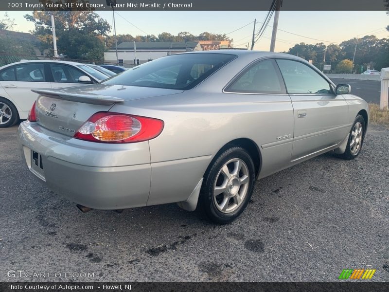 Lunar Mist Metallic / Charcoal 2003 Toyota Solara SLE V6 Coupe
