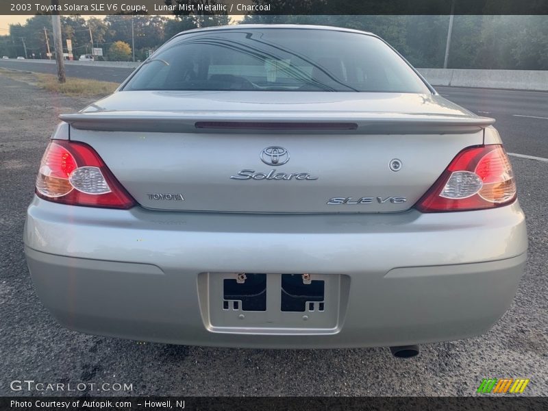Lunar Mist Metallic / Charcoal 2003 Toyota Solara SLE V6 Coupe