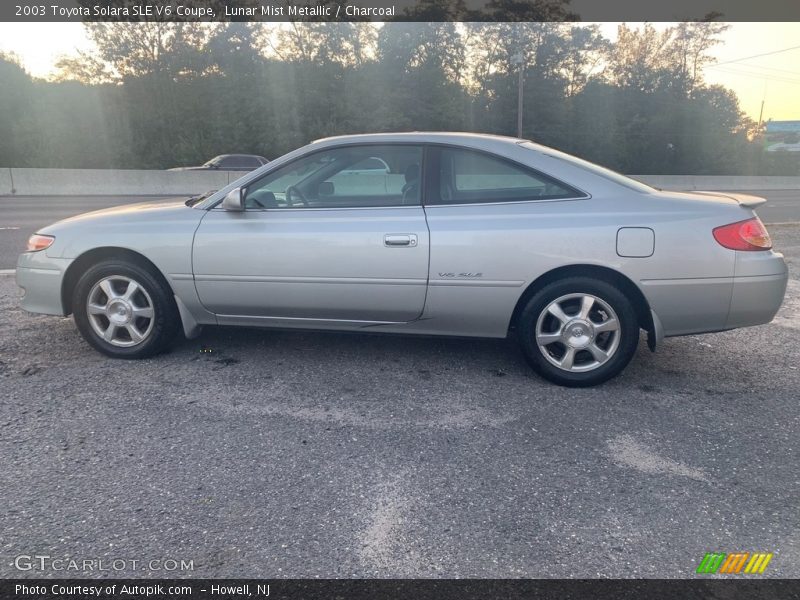 Lunar Mist Metallic / Charcoal 2003 Toyota Solara SLE V6 Coupe
