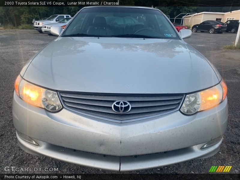 Lunar Mist Metallic / Charcoal 2003 Toyota Solara SLE V6 Coupe