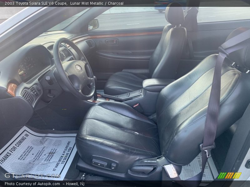 Lunar Mist Metallic / Charcoal 2003 Toyota Solara SLE V6 Coupe