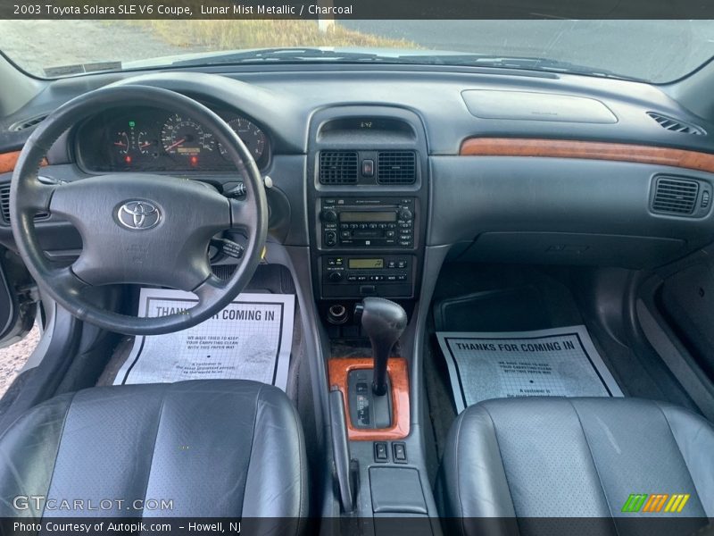 Lunar Mist Metallic / Charcoal 2003 Toyota Solara SLE V6 Coupe