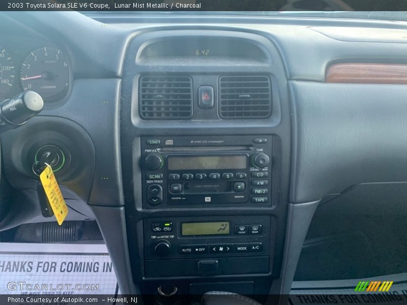 Lunar Mist Metallic / Charcoal 2003 Toyota Solara SLE V6 Coupe