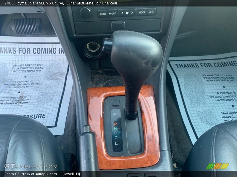 Lunar Mist Metallic / Charcoal 2003 Toyota Solara SLE V6 Coupe