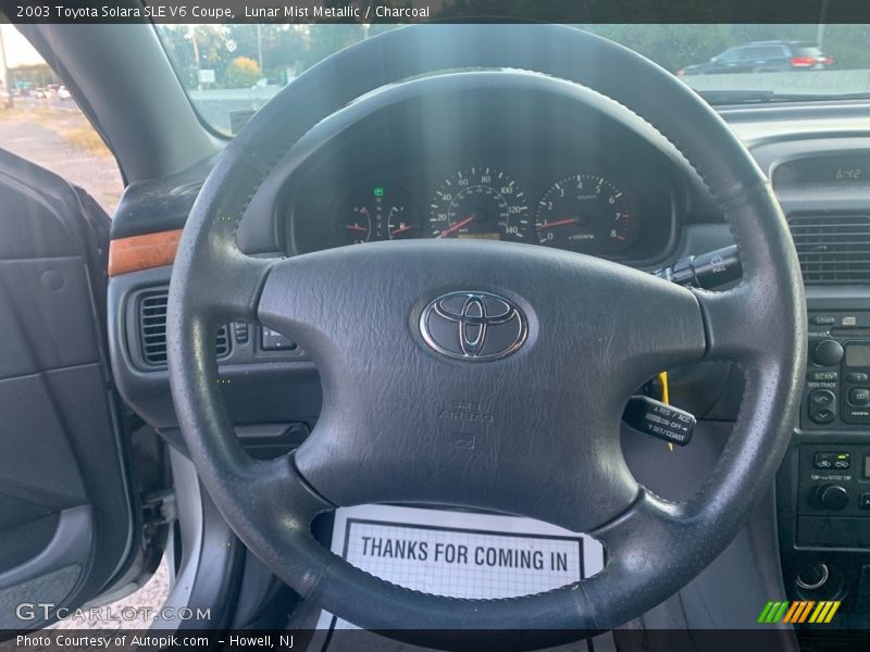 Lunar Mist Metallic / Charcoal 2003 Toyota Solara SLE V6 Coupe