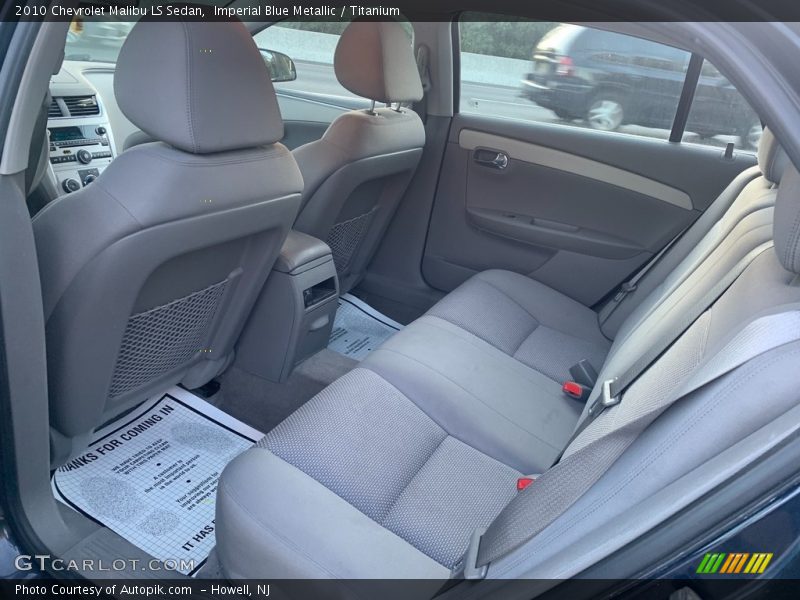 Imperial Blue Metallic / Titanium 2010 Chevrolet Malibu LS Sedan
