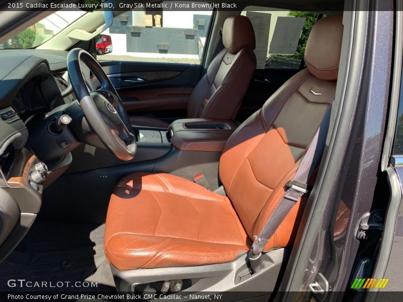 Front Seat of 2015 Escalade Luxury 4WD