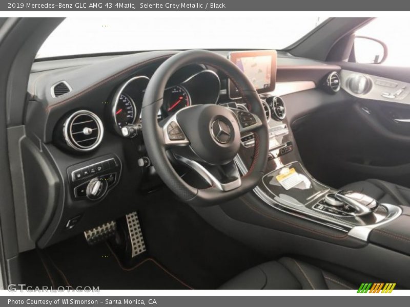 Selenite Grey Metallic / Black 2019 Mercedes-Benz GLC AMG 43 4Matic