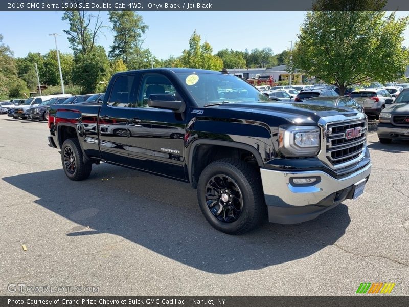 Onyx Black / Jet Black 2016 GMC Sierra 1500 SLE Double Cab 4WD