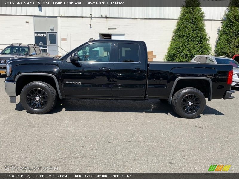 Onyx Black / Jet Black 2016 GMC Sierra 1500 SLE Double Cab 4WD